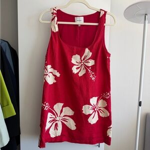 Reformation Hamley Linen Dress (4) Paradise Lost
